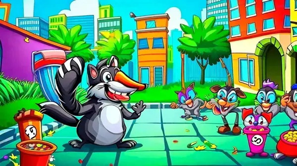 Trashy Raccoon Jokes for Kids