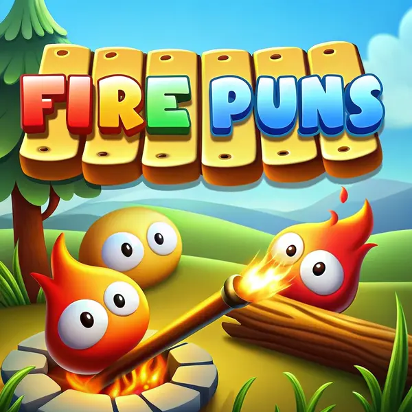 Cranking up the heat—no one does fiery fun like we do! Fire Pun